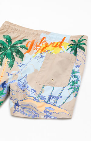 Surf & Sand 4" Swim Trunks image number 4
