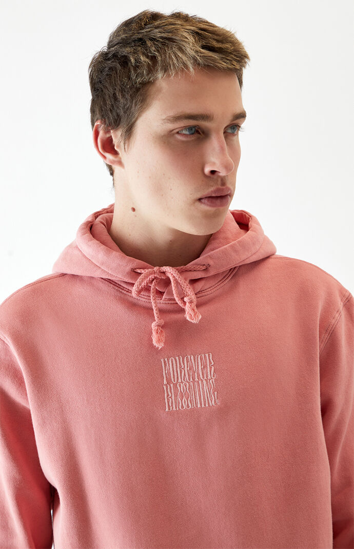 Vintage Wash Embroidered Hoodie