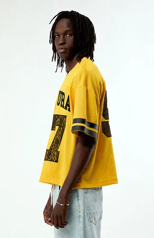 Lace Ventura Cropped Football Jersey image number 4