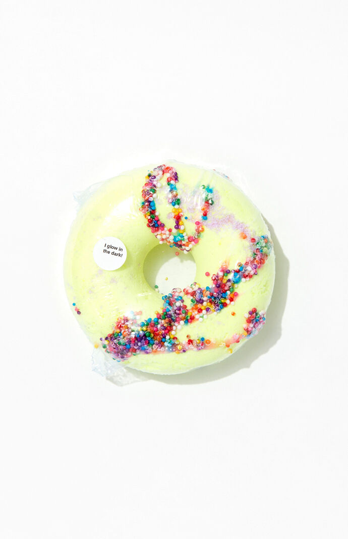 Yellow Donut Glow Bath Bomb