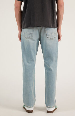 Cade Stretch Straight Jeans Light Indigo image number 5