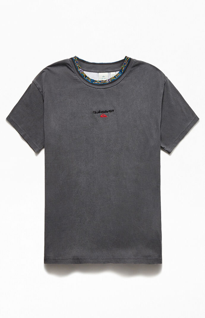 Neck Jacquard T-Shirt