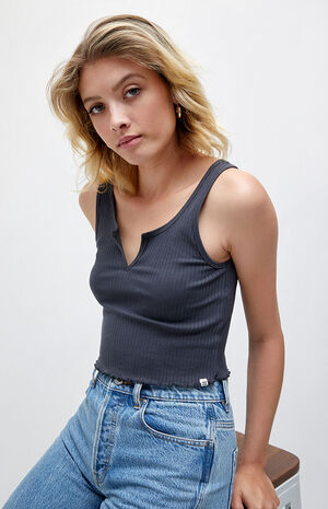 Notched Tank Top image number 1