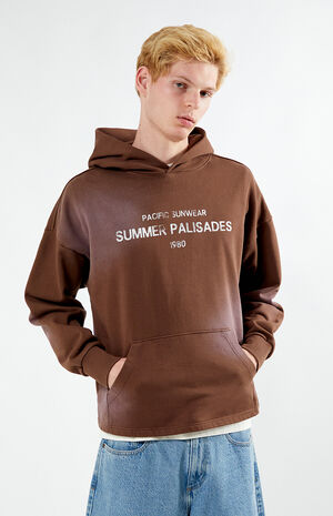 Pacific Sunwear Palisades Cropped Hoodie image number 1
