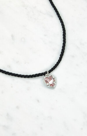 Heart Rope Necklace image number 2
