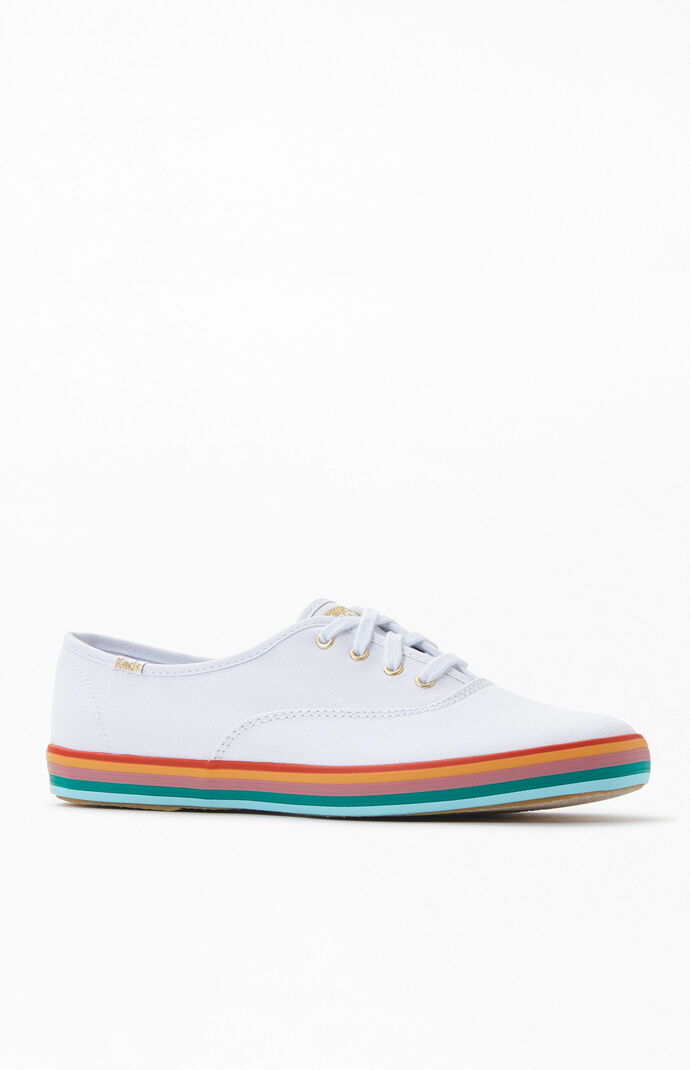 champion rainbow sneakers