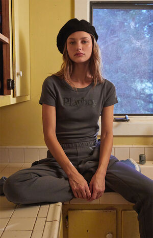 By PacSun Classic Ribbed T-Shirt image number 1