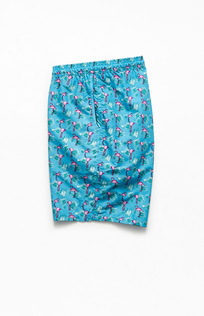 Flamingo 19" Swim Trunks