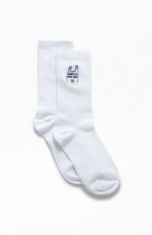 Have A Nice Day Crew Socks image number 2