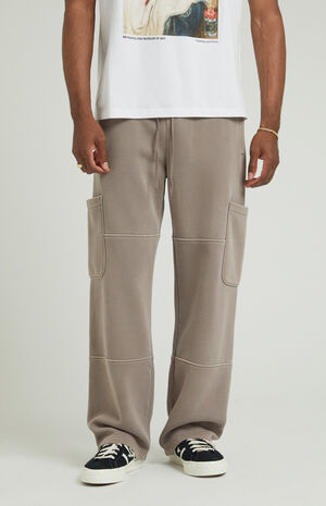 Kyler Fleece Baggy Cargo Sweatpants image number 1