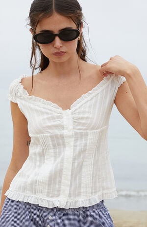 White Elena Top image number 1