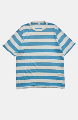 '80s Blue Striped T-Shirt image number 1