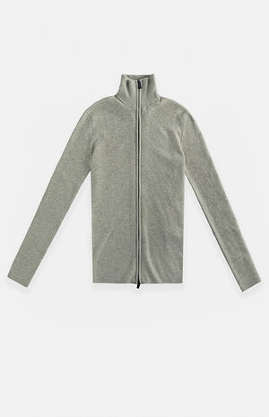 Women&rsquo;s Concrete Heather Ribbed Jacket image number 1