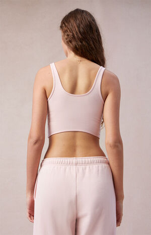 x PacSun Logo Corset Tank Top image number 4