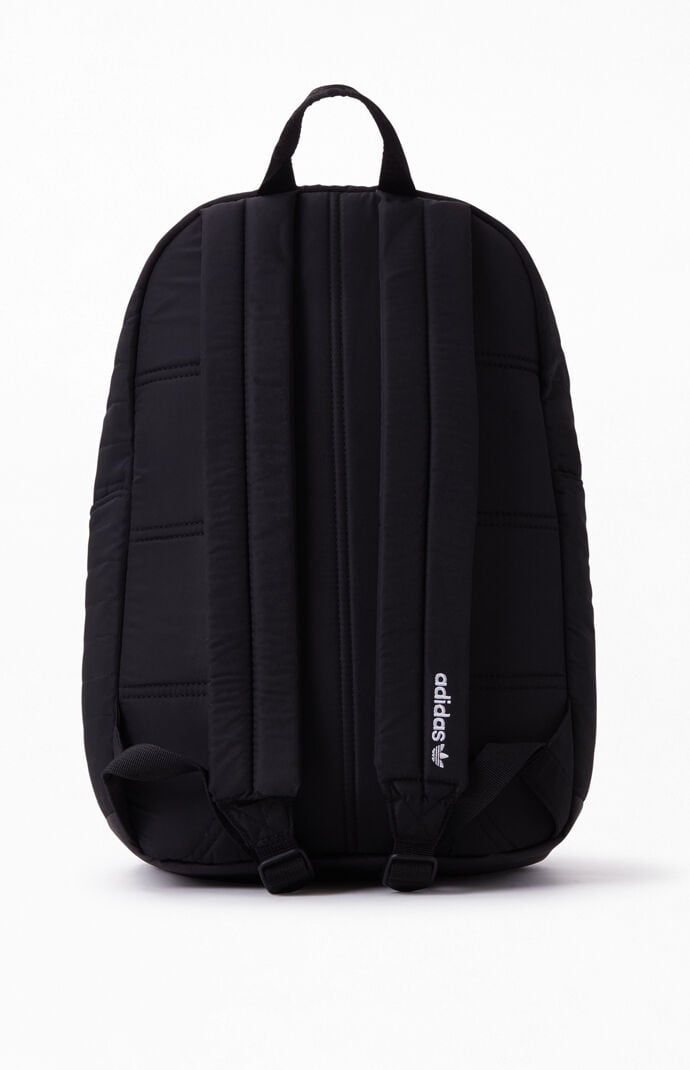 adidas Originals Black Quilted Trefoil Backpack | PacSun