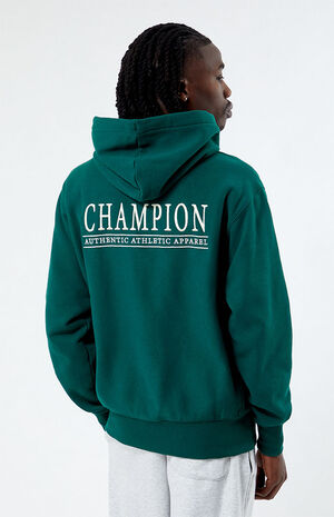 $32 Champion Boys White Fleece Logo Graphic Long Sleeve Pullover Hoodie  Size YS