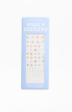 Tiny Blooms Nail Stickers image number 1