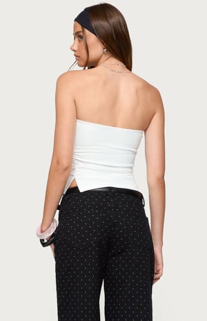 Karina Side Slit Tube Top image number 3