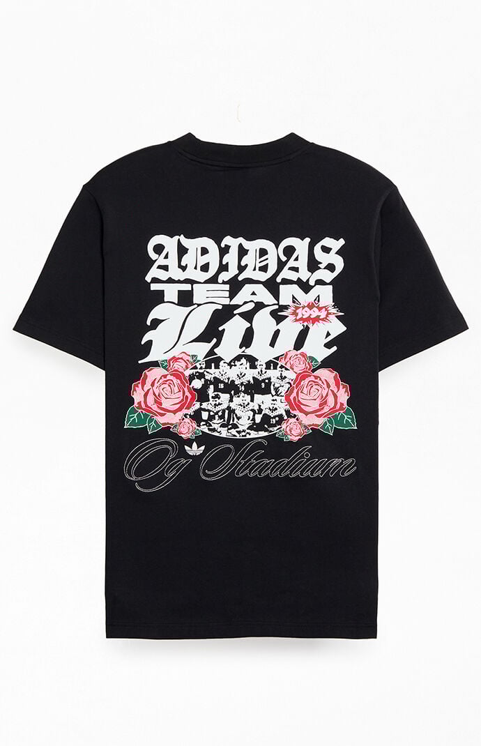 adidas GFX Rose T-Shirt