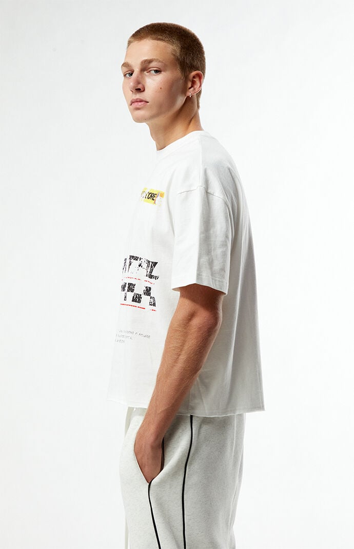 Pacsun Continental Racing Cropped Boxy T-Shirt