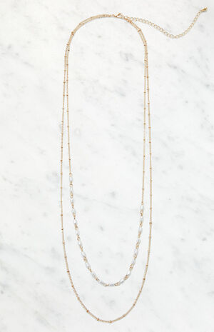 Pearl Layered Belly Chain image number 1