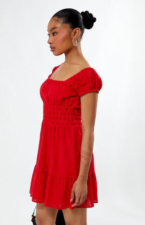 Raya Cap Sleeve Mini Dress image number 3