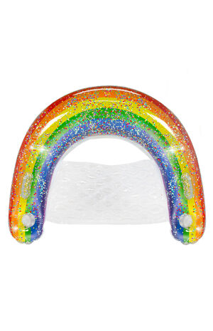 Large Classic Rainbow Glitter Sun Chair image number 4