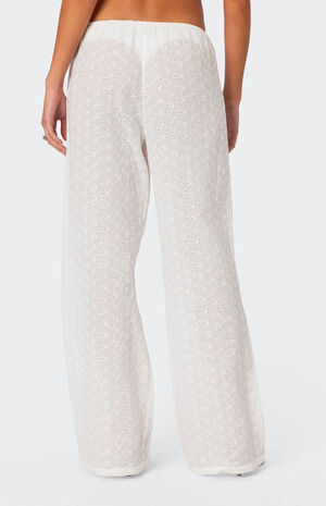Miracle Cotton Lace Pants image number 4