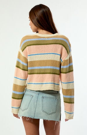 Bright Sol Cropped Sweater image number 4