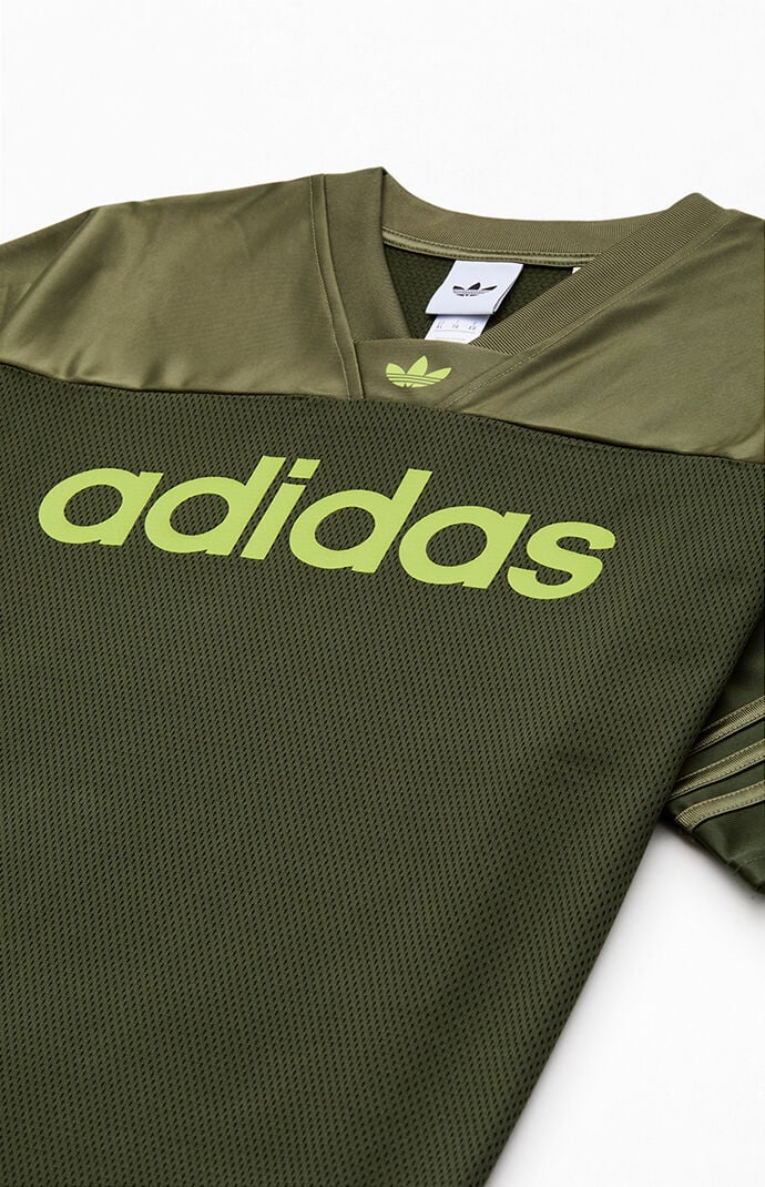 adidas Kids Olive Football Jersey