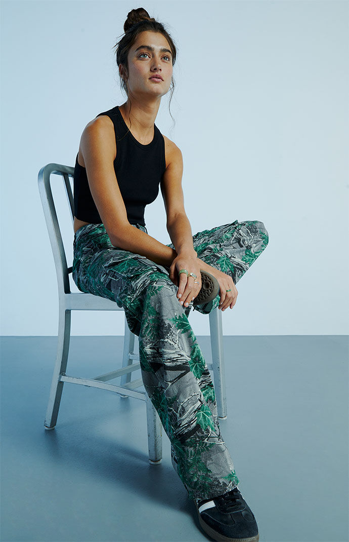 Camo pants pacsun online