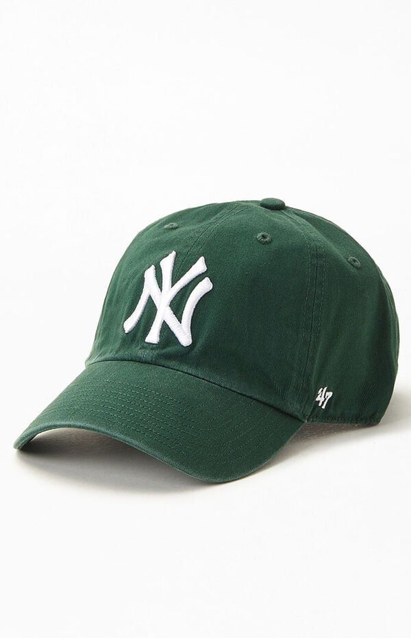 Green Moma Yankee Fitted Full Brim Yankee Hat MoMA NY Yankees