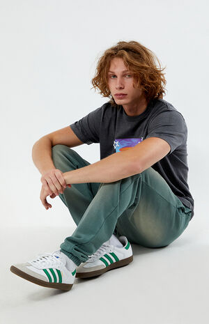 Acid Wash Jogger Sweatpants image number 4