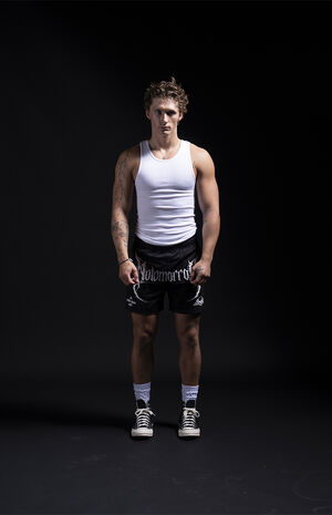 x Civil Active Black Hades Mesh Shorts image number 3