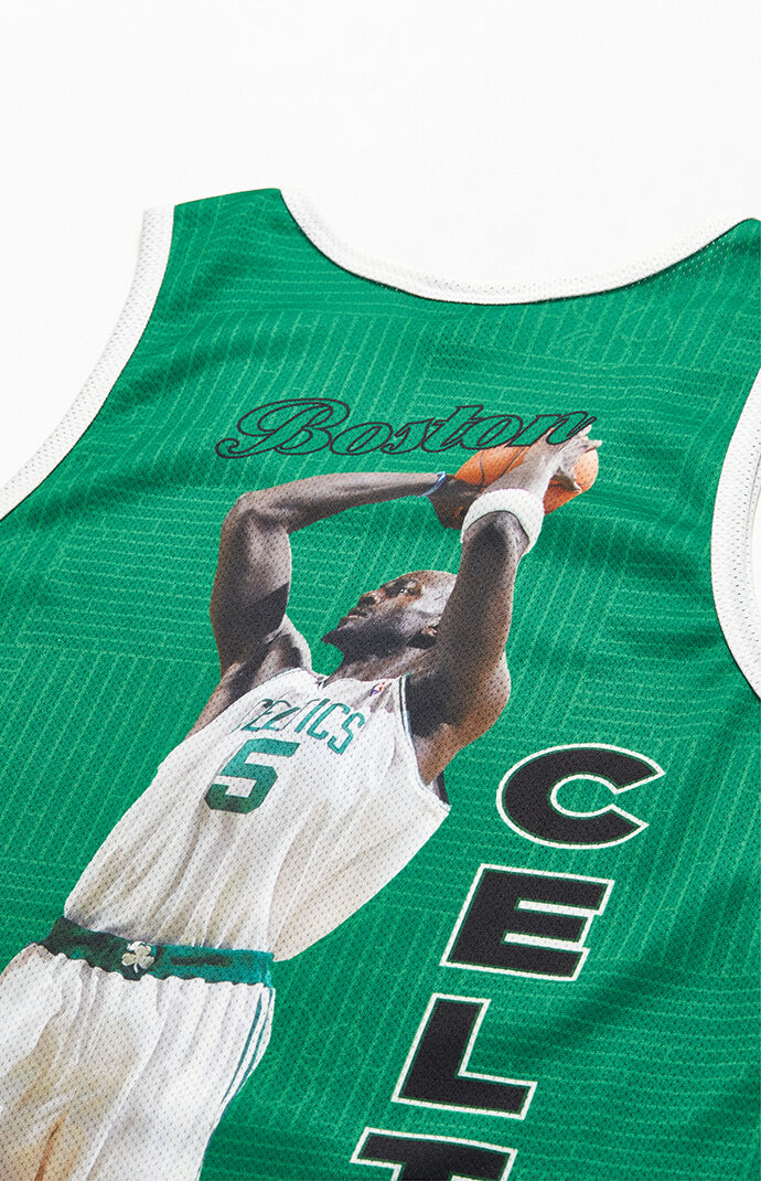 Jumbo Garnett Celtics Basketball Jersey