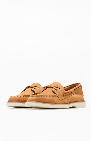 Eco Authentic Original Double Sole Nubuck Boat Shoe image number 2