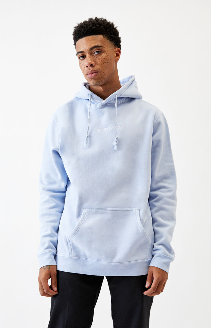 Embroidered Vintage Wash Hoodie