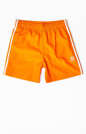 3-Stripes 17" Swim Trunks image number 1