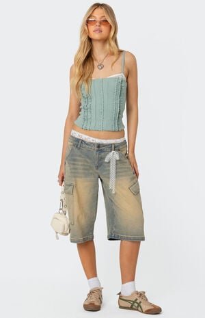 Ruffled Bra Top image number 2