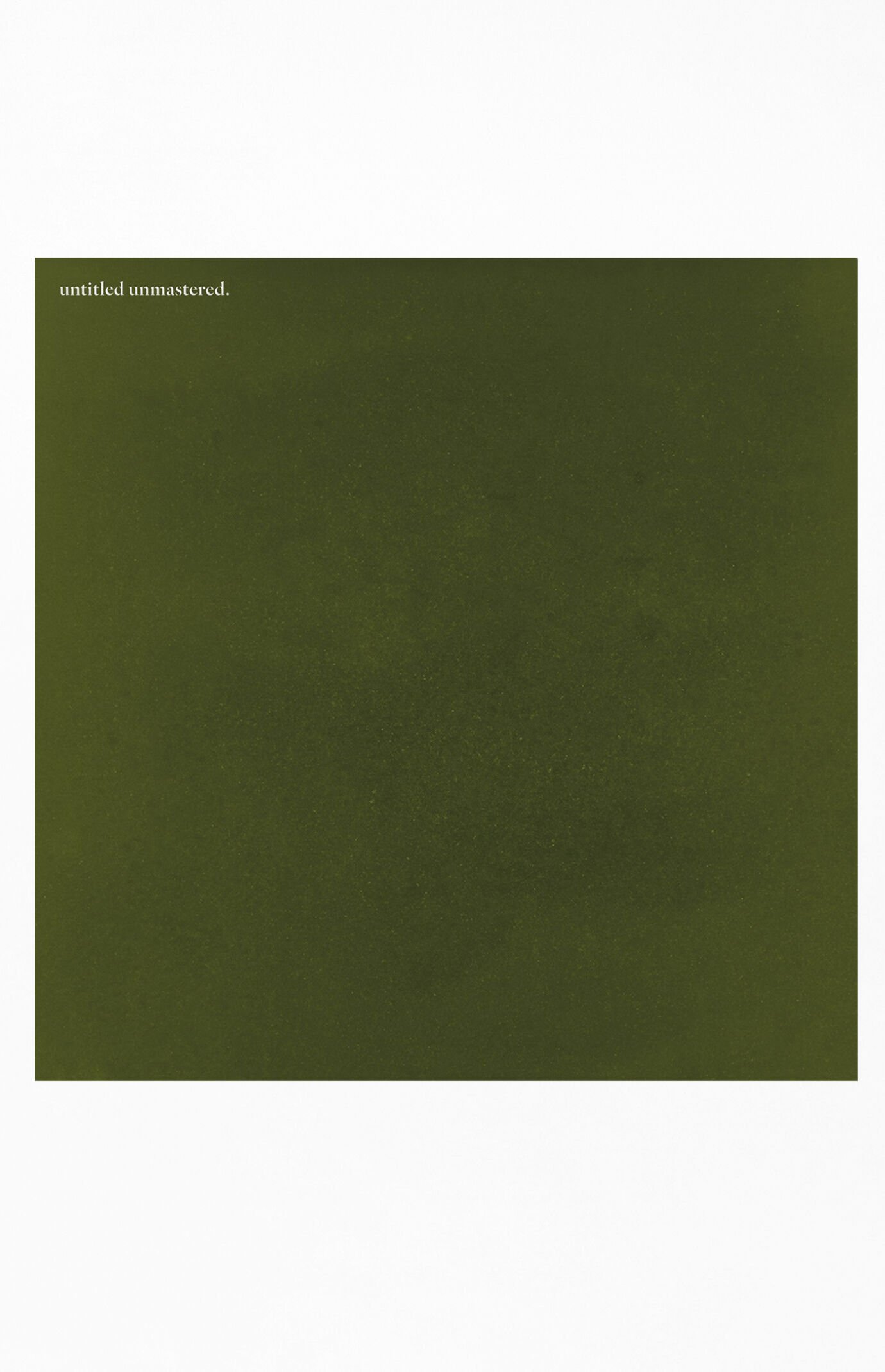 PacSun Kendrick Lamar Untitled Unmastered Vinyl Record
