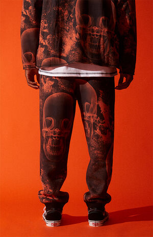 Is That The New Grunge Punk Skull Graphic Sweatpants ??