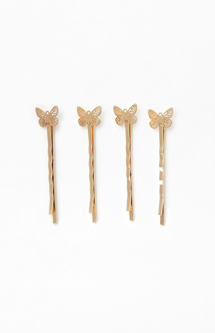 Four Pack Butterfly Clips
