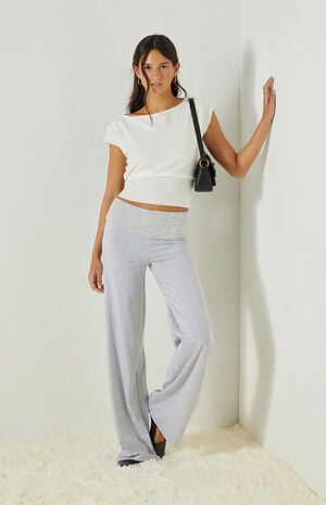 Wide Leg Lounge Pants image number 1