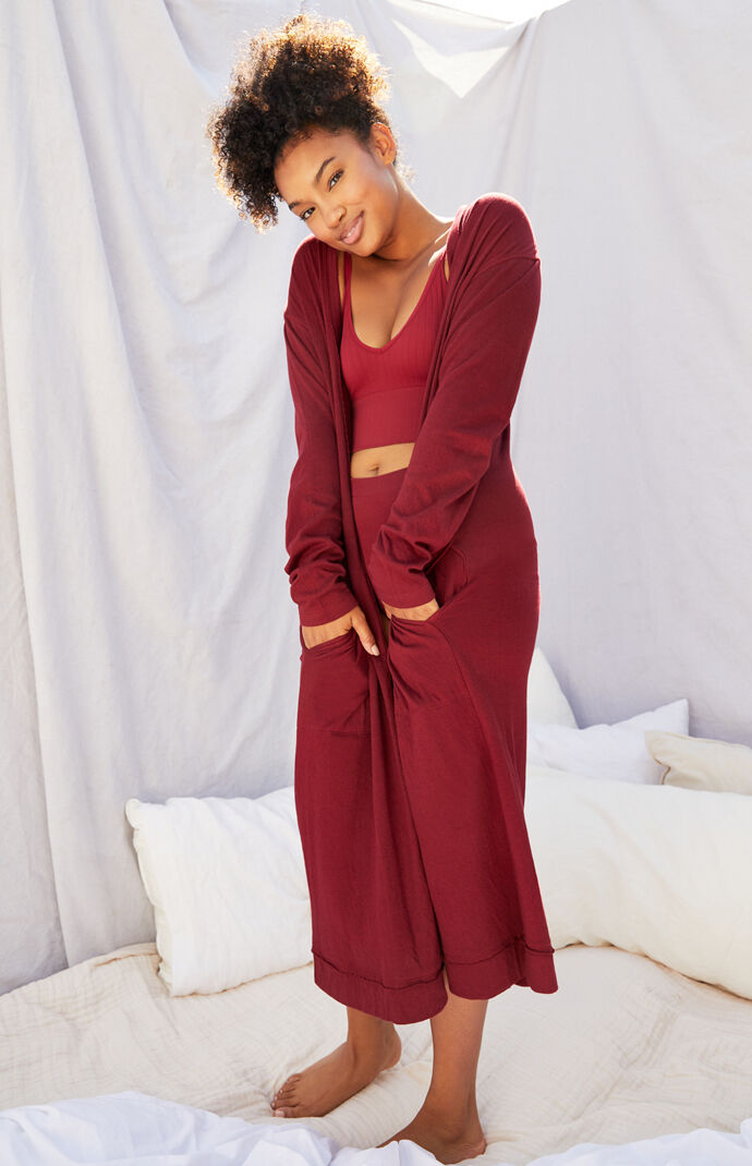 Hazel Knit Robe