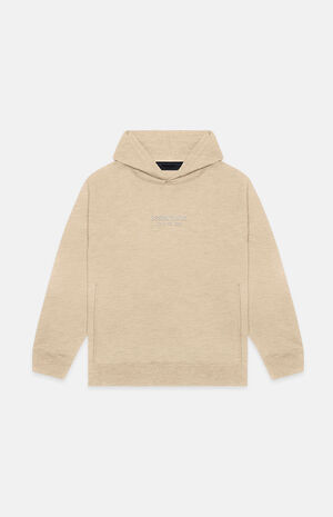 Essentials Gold Heather Hoodie image number 6