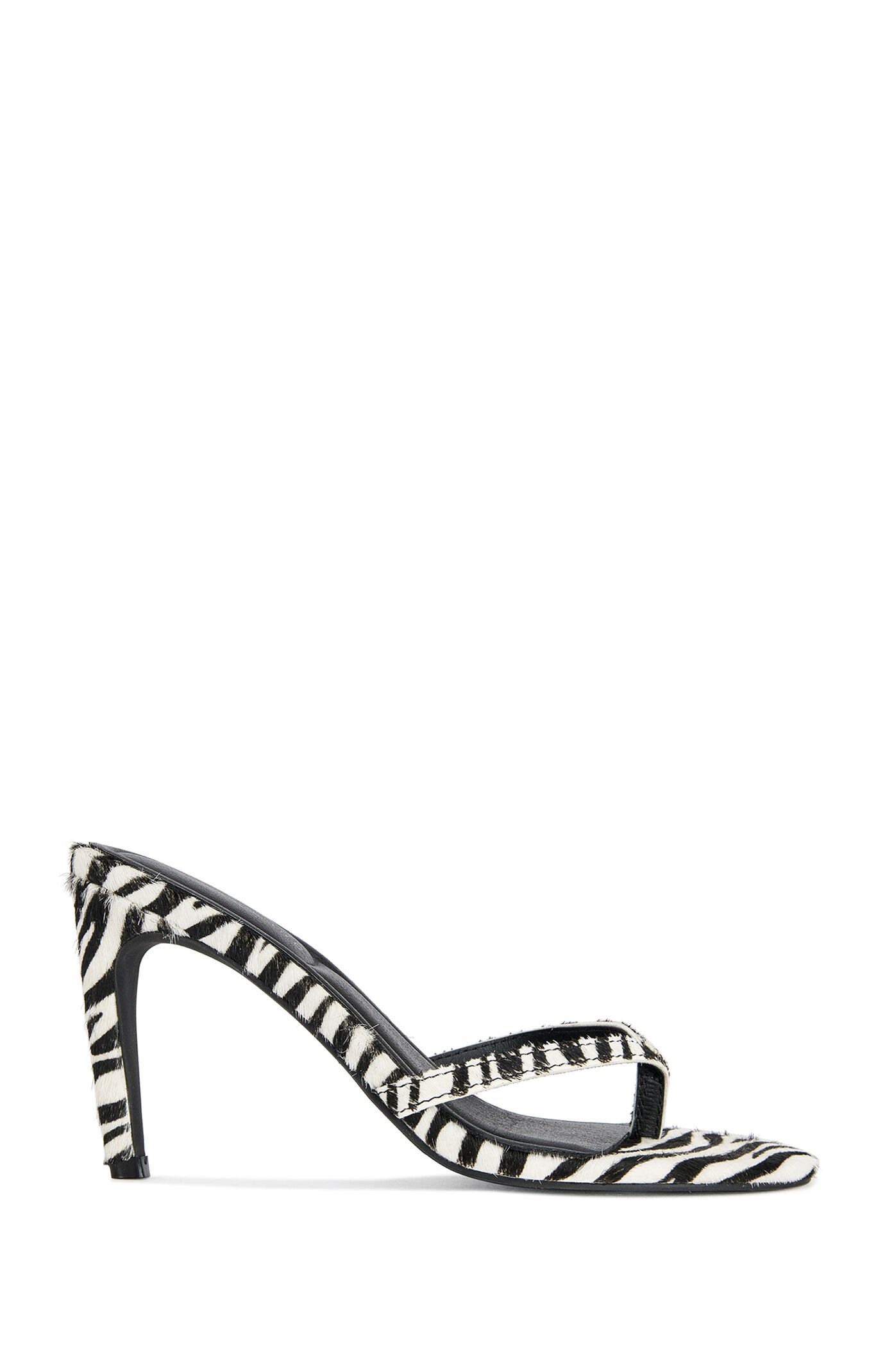 AZALEA WANG Women's Lewis Zebra Stilettos