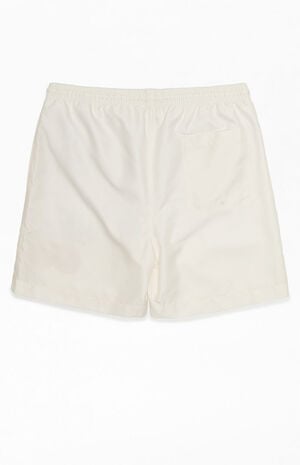 Recycled Pacific Sunwear Orange 17" Swim Trunks image number 2