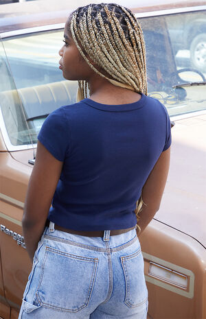 Navy Ashlyn T-Shirt image number 3