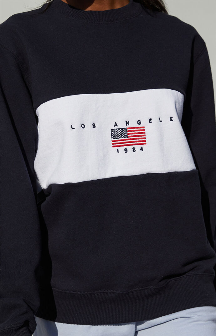 LA 1985 Colorblock Sweatshirt