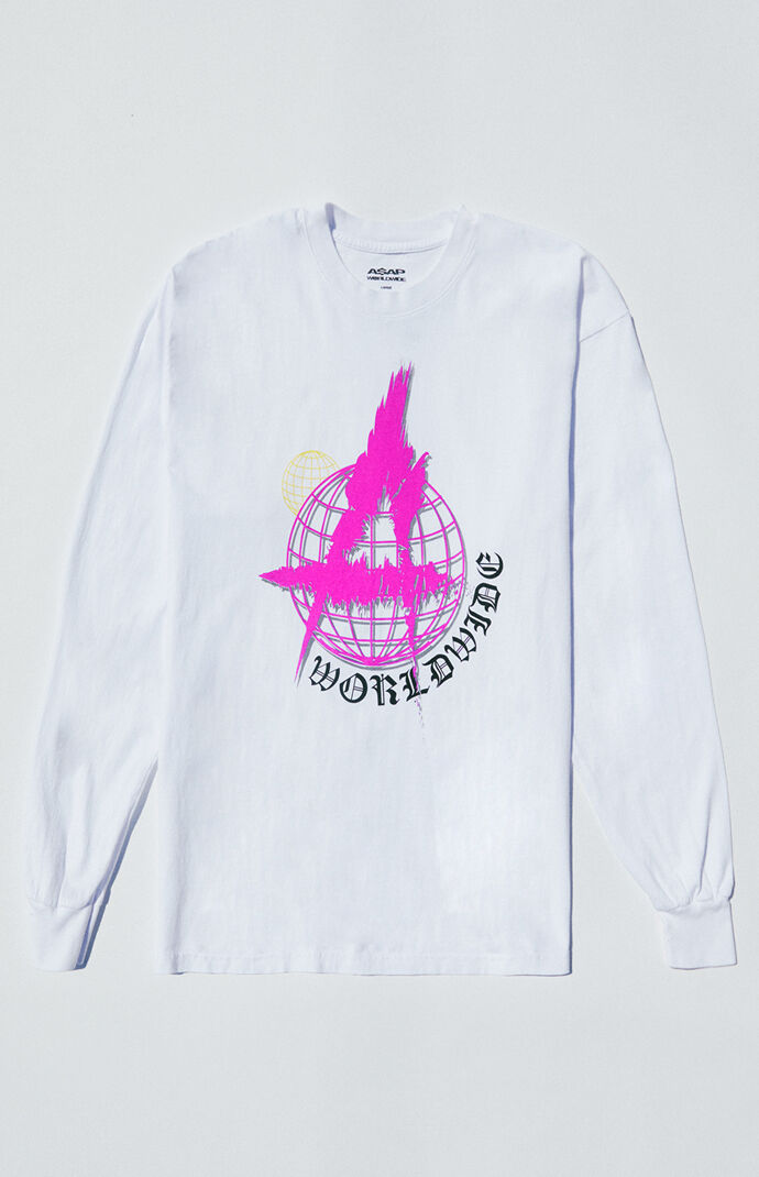 A Ap Worldwide Anarchy Long Sleeve T Shirt Pacsun
